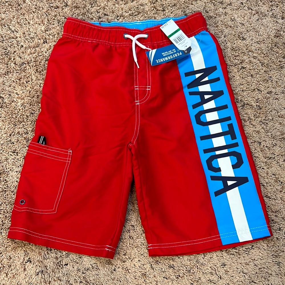 Boys Nautica Swim Trunks